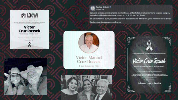 Lamentan funcionarios y políticos de todas las corrrientes la muerte de Víctor Cruz Russek