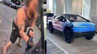 Video shows woman in Chicago wipe dog poop on Cybertruck; sleuths say they found her