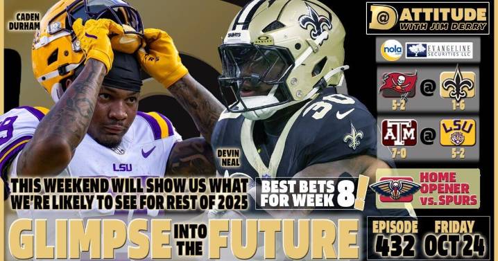 Saints-Bucs, LSU-Texas A&M, NFL, CFB best bets: Dattitude