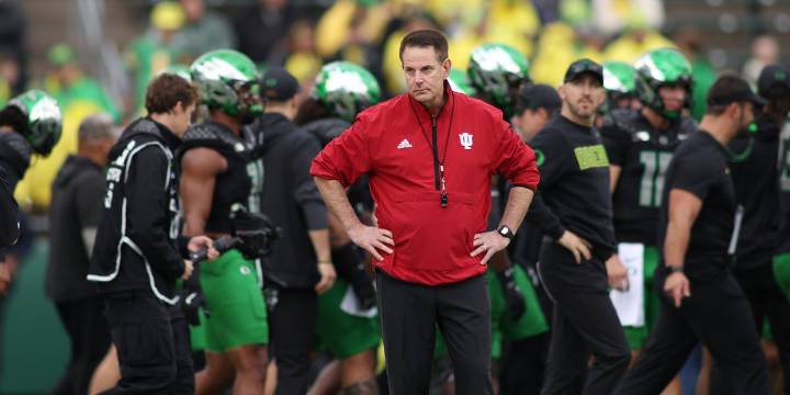 Indiana’s Curt Cignetti is unanimous pick for top coach as AP unveils Big Ten midseason awards