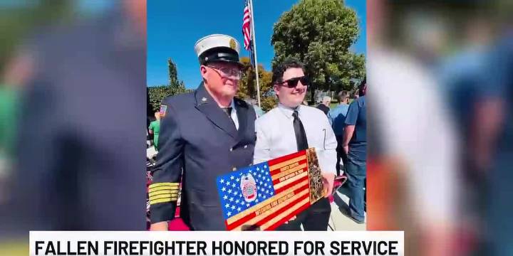 Fallen Firefighter honored for dedication to service