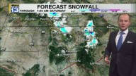 Mountain snow and rain returns to parts of New Mexico Friday