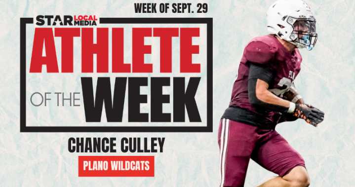 Star Local Media’s Athlete of the Week: Plano's Chance Culley