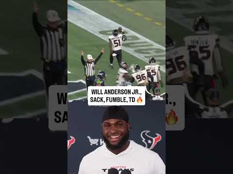 WHAT A PLAY BY WILL ANDERSON JR. ‼️
