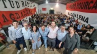 Juan Manuel López cerró su campaña en el comité de la UCR de Magdalena: "No caigan en la trampa de la polarización"
