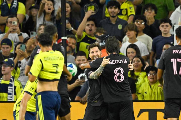Messi asegura la Bota de Oro de la MLS con un triplete ante Nashville