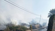 Se declara activo un incendio en el Montgó