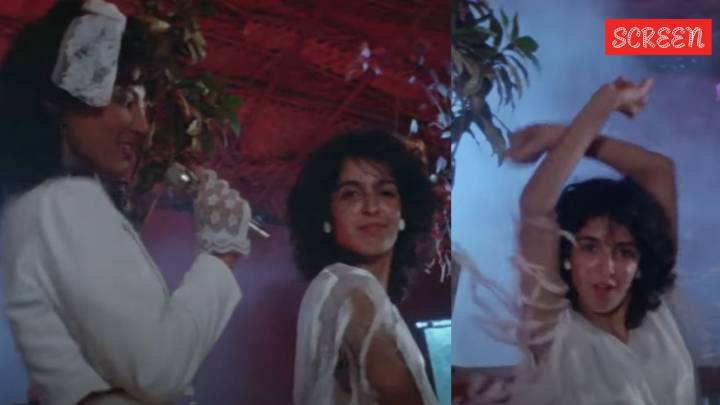 Farah Khan exclaims ‘Oh My God’ after her video as background dancer to Archana Puran Singh from the 80s surfaces online. Watch