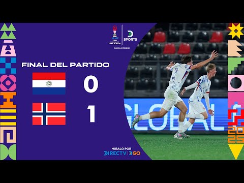 Paraguay vs. Noruega (0-1): resumen y gol del partido por Mundial Sub 20 