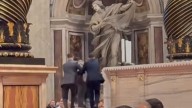 Video: Man urinates on sacred altar during mass in Vatican City, sparks outrage