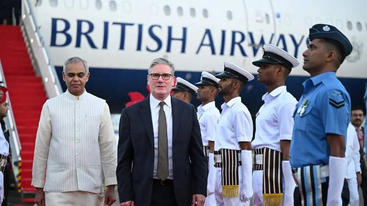 UK PM Keir Starmer arrives in Mumbai on two-day visit to boost trade, investment following trade deal