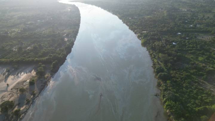 Marina contiene derrame de hidrocarburos en Citlaltépetl, Veracruz