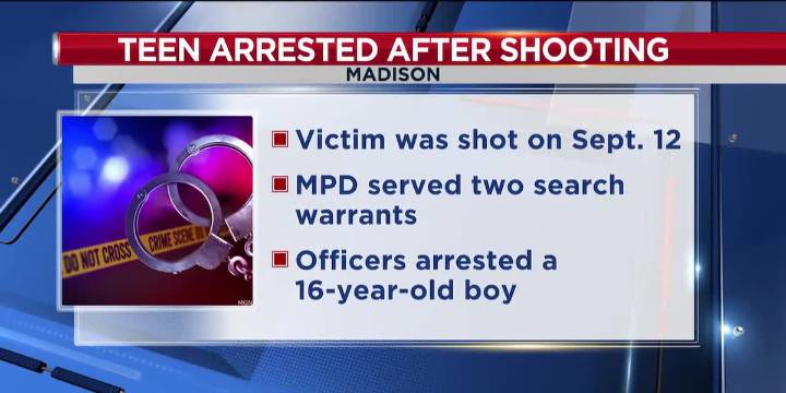 Teen arrested after shooting on Madison’s near east side, police say