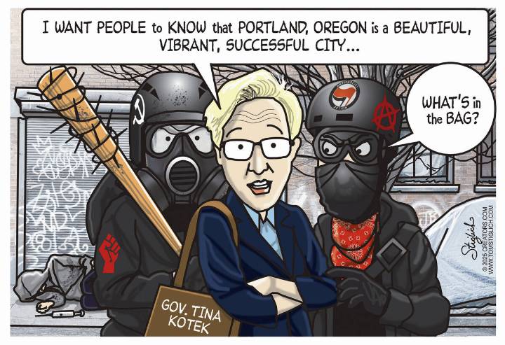 CARTOONS: What’s happening in Portland right now