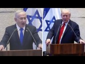 Netanyahu hails Trump as "greatest friend Israel has ever had in the White House"