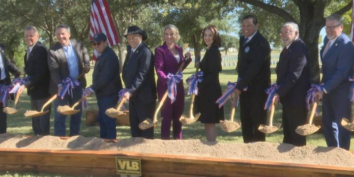 Veterans Land Board breaks ground on $16 million expansion of Killeen Veterans Cemetery