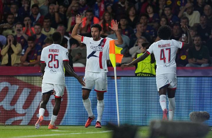 El campeón se hace respetar: PSG vence al FC Barcelona y sigue invicto en su defensa de título de la Champions League