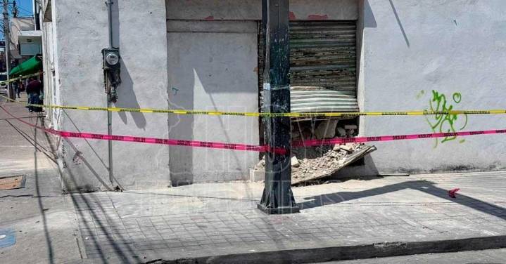 Colapsan estructuras del Casino Moctezuma en Tampico