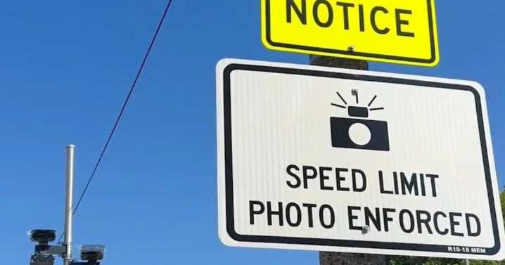 Warnings end as city starts issuing $50 citations to drivers caught by new speed cameras