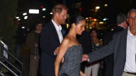 In Strapless Chanel, Meghan Markle Puts a High