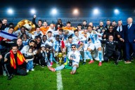 Joao Grimaldo salió campeón de la Liga de Letonia con el Riga FC al empatar con el Tukums 0