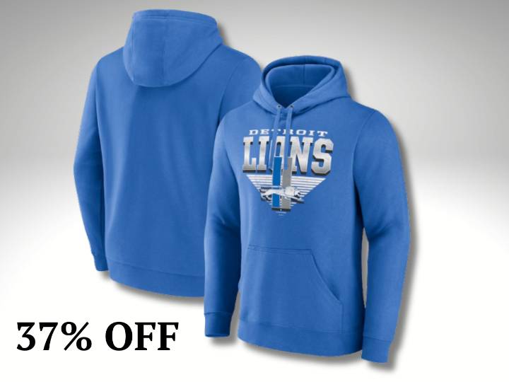 The perfect Lions gameday hoodie has just been marked down 37% as Detroit leads the NFC North