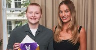 Margot Robbie tells Pride of Britain award-winning Barbie fan she's  'hugely inspiring'