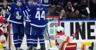 Domi and Knies help the Maple Leafs beat the struggling Flames 4