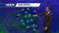 Clear and chilly tonight with lows in the 40s