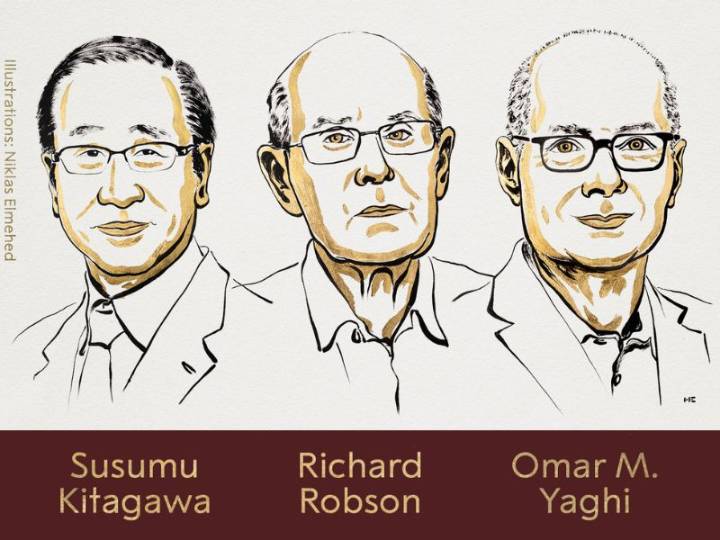 Premio Nobel de Química 2025: pioneros en desarrollo de estructuras metal