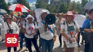 “Seguimos resistiendo”: colectivos del Edomex se suman a protesta nacional