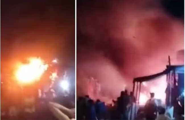 Incendio en Barranquilla destruyó ocho viviendas de madera: ¿qué pasó?