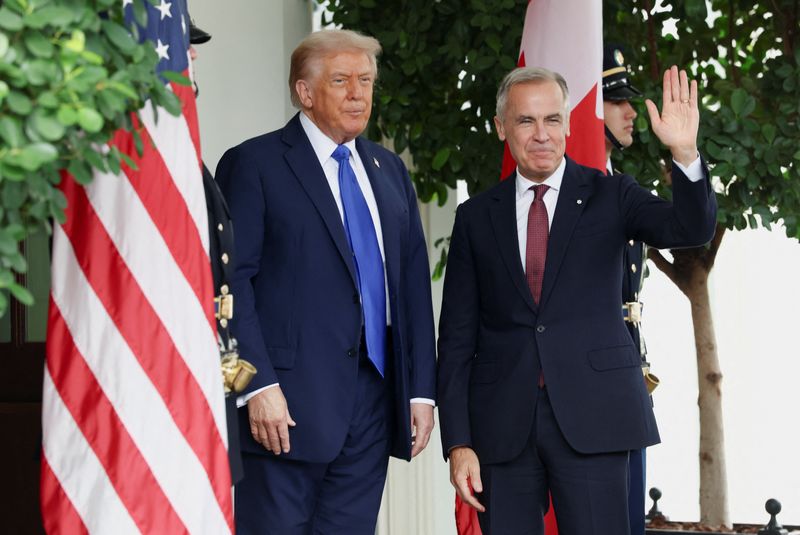 Canada's Carney makes second White House visit to talk trade with Trump