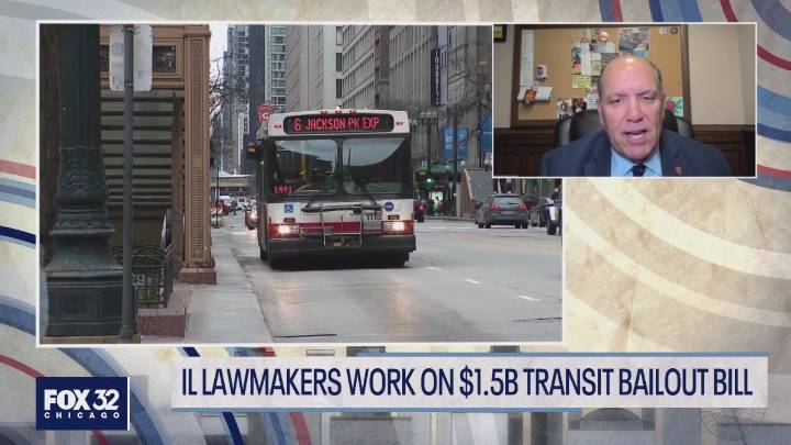 IL lawmakers work on $1.5B transit bailout bill