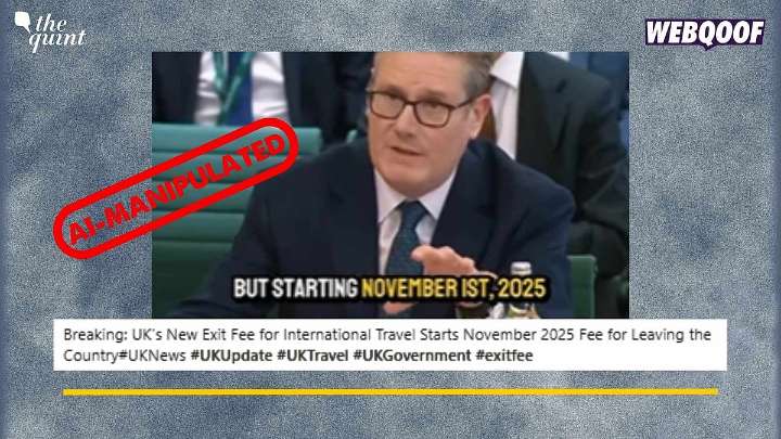 Fact-Check: UK Charging £500 ‘Exit Fee?’ No, Clip Is AI