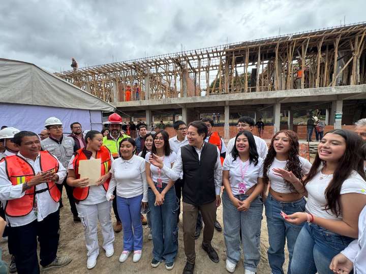 Avanza la construcción del nuevo CBTis No. 296 en San Buenaventura: más educación y oportunidades para la juventud de Ixtapaluca﻿