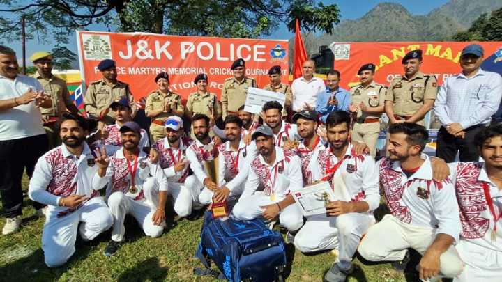 BJCC lifts title in Police Martyrs’  Memorial Cricket Tournament