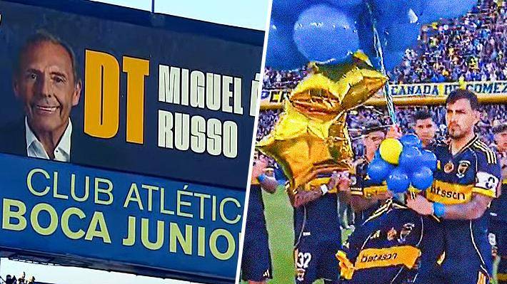 Con un gesto que generó una ovación: El emotivo homenaje de Boca para el fallecido Miguel Ángel Russo antes de caer ante Belgrano Jugó Carlos Palacios.