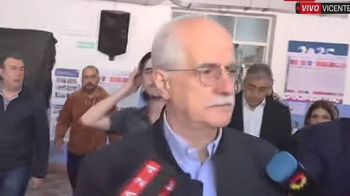 Votó Jorge Taiana: "Esperamos una buena participación, hay mucho optimismo"