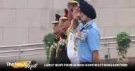 CDS, Chief of three services pay tribute at National War Memorial on Air Force Day