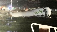 Tragedia en aeropuerto de Hong Kong: avión se despista y cae en el mar; hay muertos y desaparecidos
