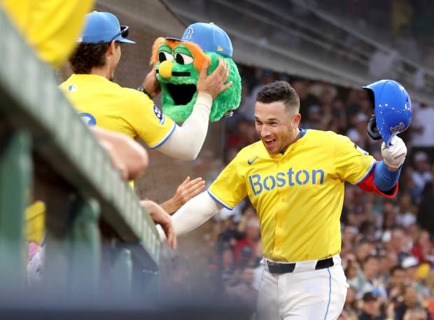 Red Sox say Fenway Greens MLB’s top selling City Connect, yellows to return