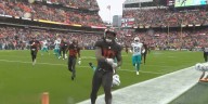 Quinshon Judkins scores three touchdowns on the Dolphins in 31
