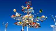 Salida para adultos activos al colorido Festival Whirligig