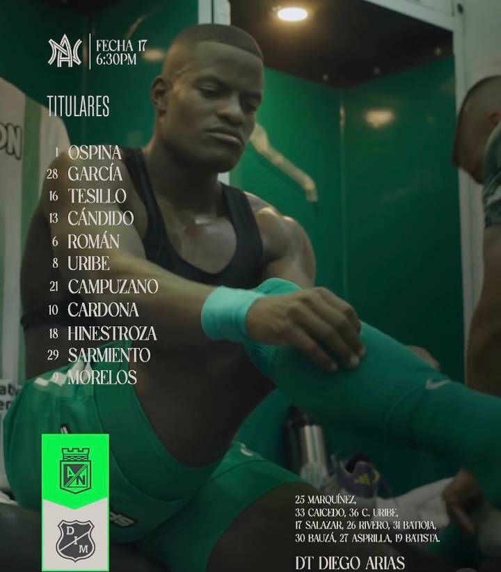 ⚽️🟢Atlético Nacional vs. Independiente Medellín: el clásico paisa paraliza Antioquia -