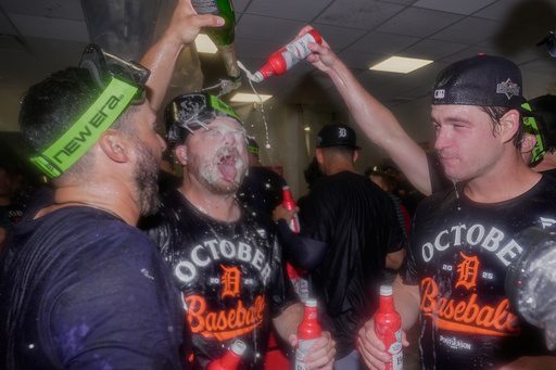 Tigers catcher Dillon Dingler takes down hometown Cleveland Guardians in Wild Card Series clincher