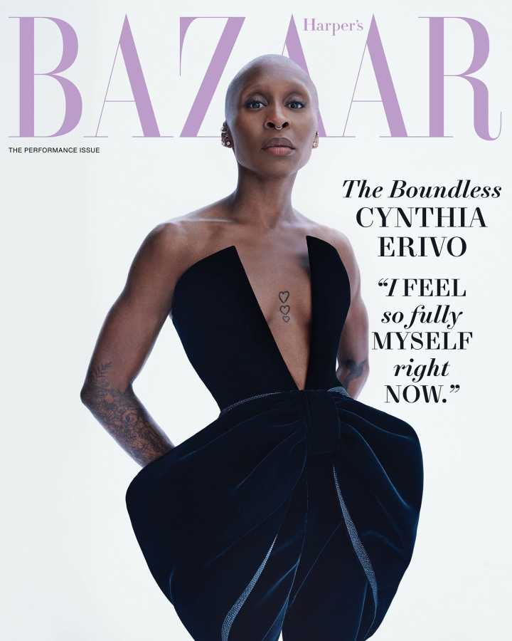 Cynthia Erivo Harper’s Bazaar Cover Is Legitimately Good