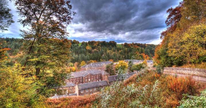 Beautiful Scottish village that hosts a haunted Halloween duck race