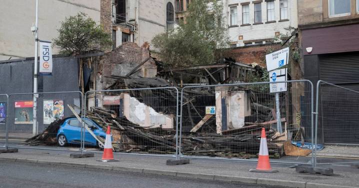Storm Amy Glasgow aftermath in pictures as weather warnings remain in place tonight