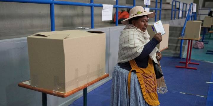 Tras 20 años de gobierno de izquierda, Bolivia está a punto de dar un giro hacia la derecha
